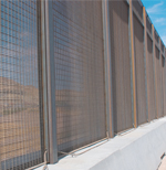 Direct Metals Welded Woven Wire Mesh Security Fencing